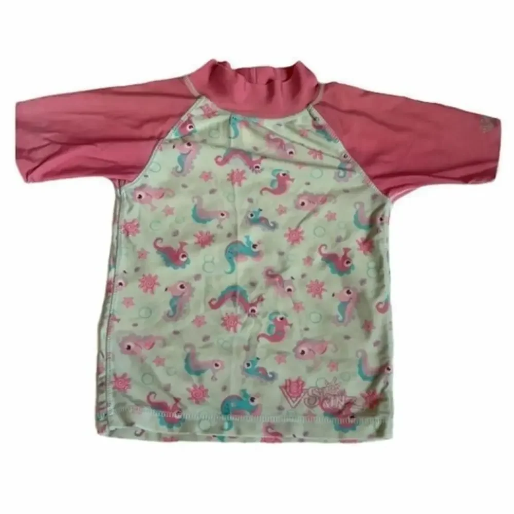 UV Skinz UPF 50+ Seahorse‎ Rashguard Sz 3T